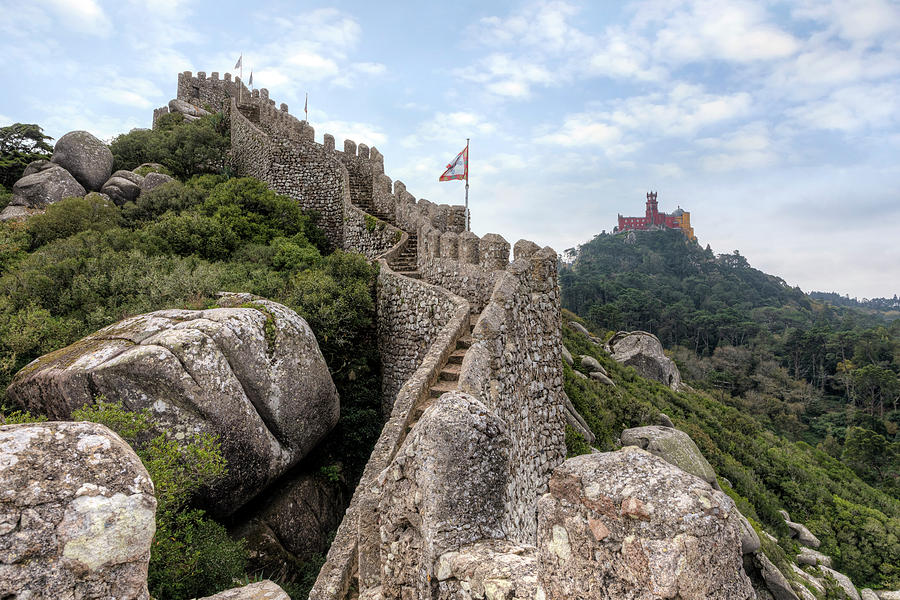 Castle Photograph - Sintra - Portugal #3 by Joana Kruse