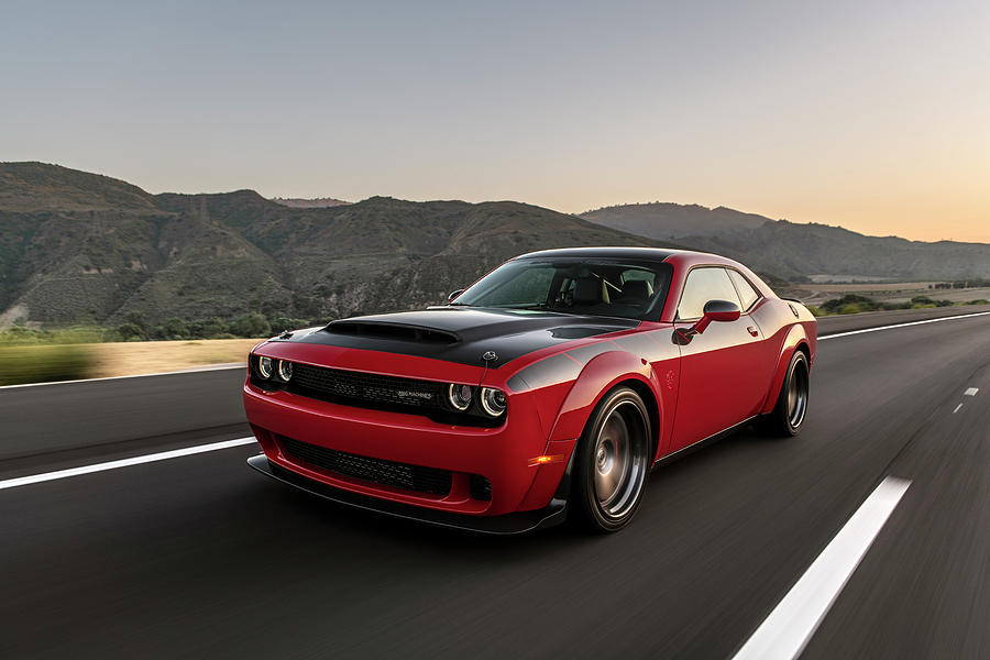 Speedkore Dodge Challenger SRT Demon Photograph by Drew Phillips - Fine ...