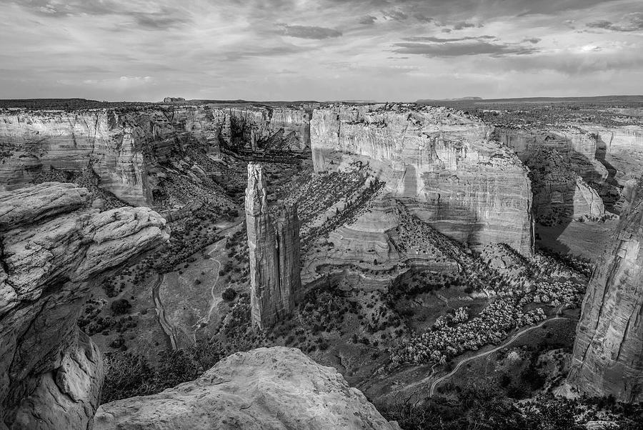 Spider Rock, Canyon De Chelly #3 Photograph by Tim Fitzharris