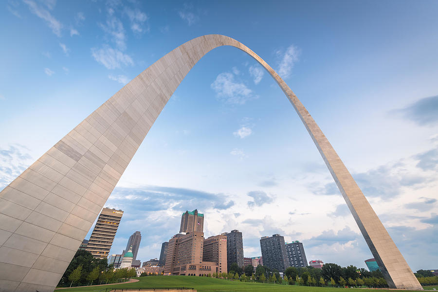 St. Louis Photograph - St. Louis, Missouri, Usa City Skyline #3 by Sean Pavone