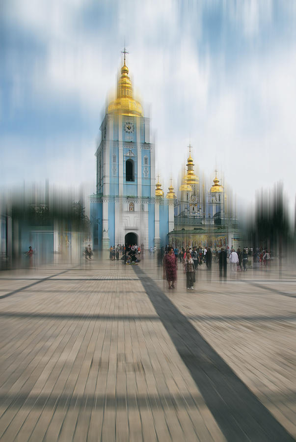 St. Michael\s Golden-domed Monastery #3 Photograph by Alexander Kiyashko