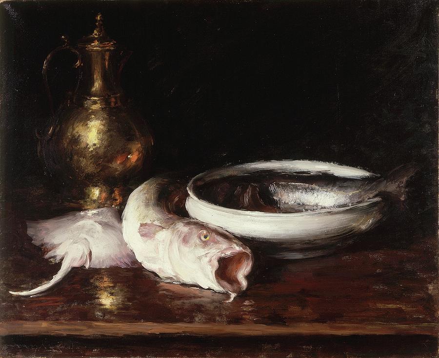 Still Life Painting by William Merritt Chase Still Life Painting by William Merritt Chase