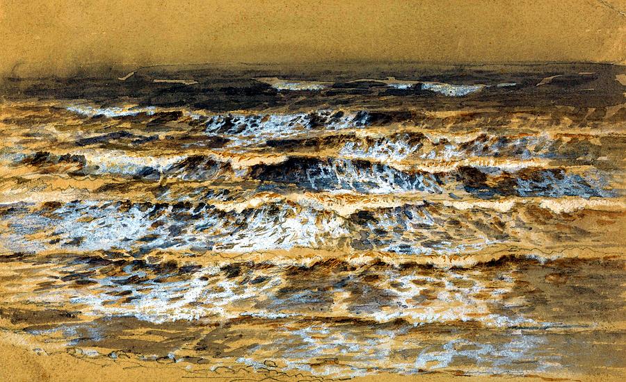 Study Of Waves Painting