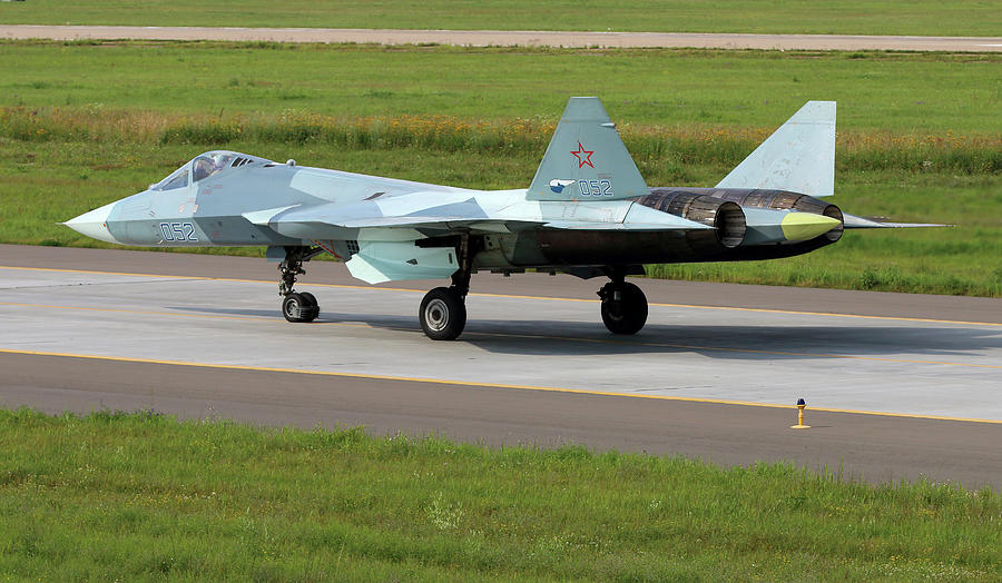 Sukhoi T-50 Su-57 Pak-fa Fifth Photograph by Artyom Anikeev - Pixels