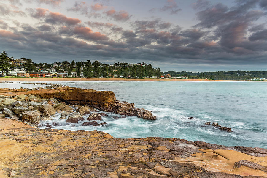 Sunrise Seascape from the Headland by Merrillie Redden Sunrise Seascape from the Headland by Merrillie Redden