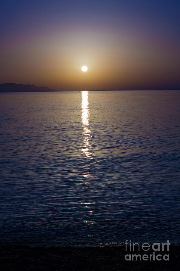 Sunset Over Calm Sea #3 Photograph by Science Photo Library Sunset Over Calm Sea #3 Photograph by Science Photo Library