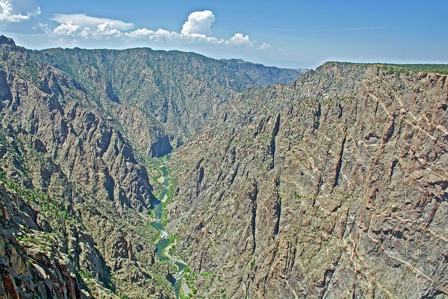 Sunset View in Black Canyon of the Gunnison National Park, Colorado #3 Photograph by Ruth Hager