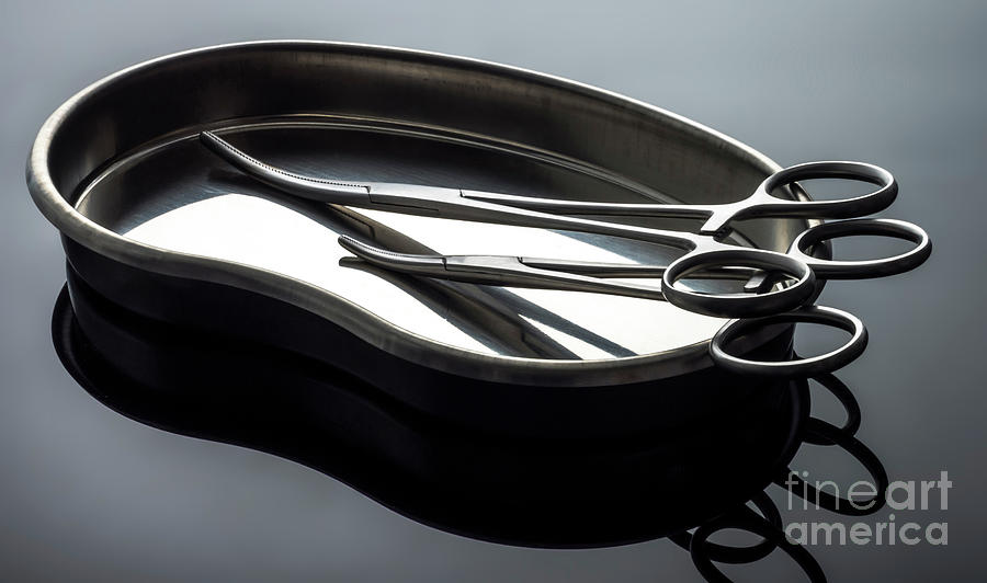 Surgical Instruments On A Tray #3 Photograph by Digicomphoto/science Photo Library