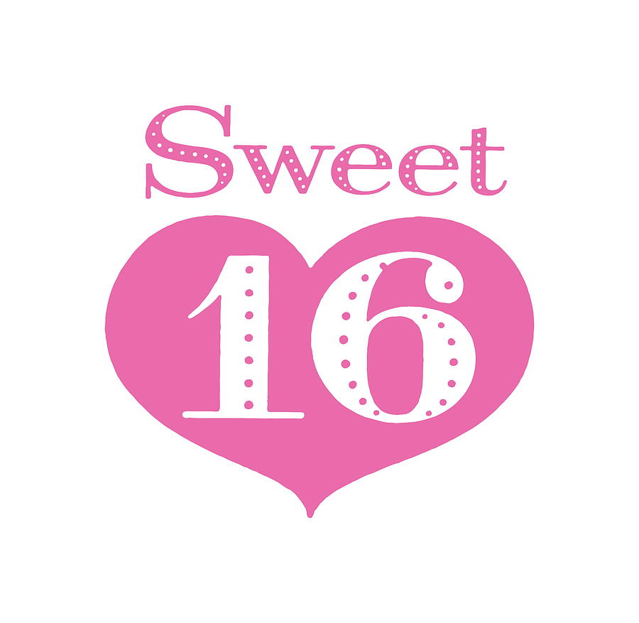 Sweet 16 Drawing by CSA Images Fine Art America