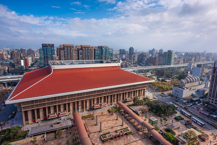 Taipei, Taiwan Downtown Skyline Photograph by Sean Pavone - Fine Art ...