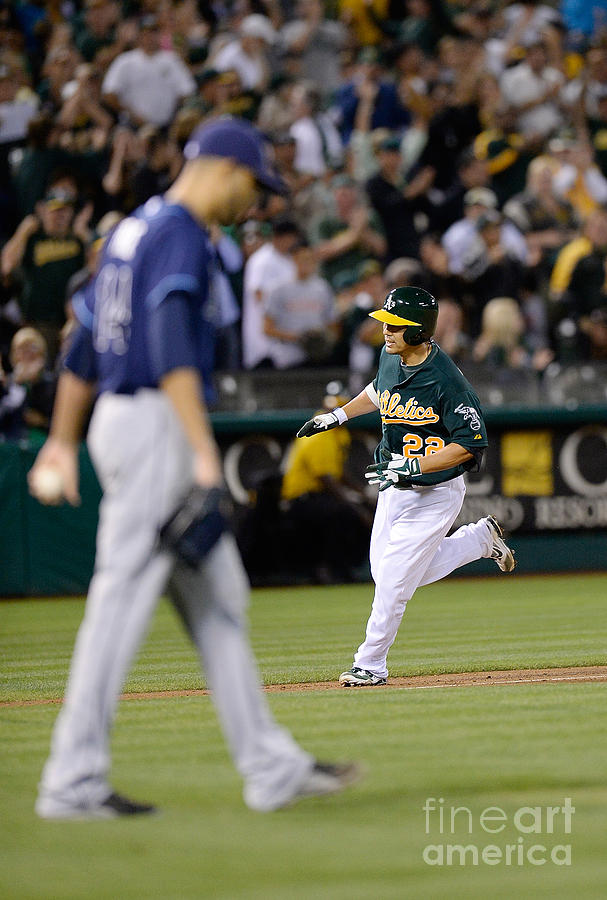 Tampa Bay Rays V Oakland Athletics Photograph by Thearon W. Henderson Tampa Bay Rays V Oakland Athletics Photograph by Thearon W. Henderson
