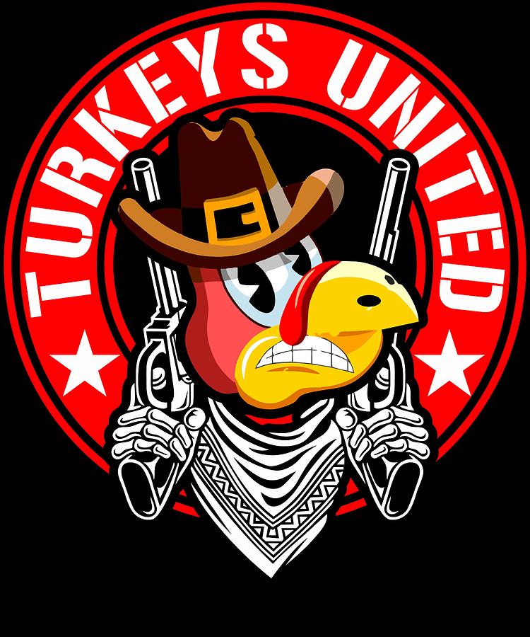 Thanksgiving Day Turkey T For Fall Holiday Dark Light Digital Art By Nikita Goel