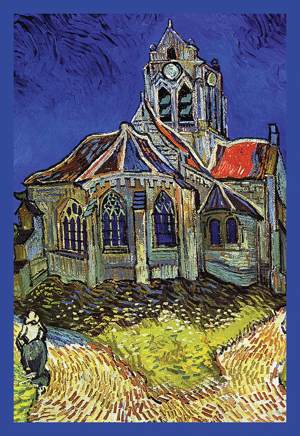 The Church at Auvers Painting by Vincent van Gogh