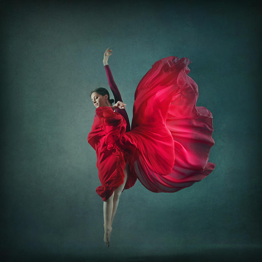 The Girl  & Dance #3 Photograph by Moein Hashemi Nasab