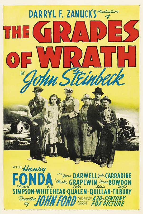 The Grapes Of Wrath -1940-. #3 Photograph by Album