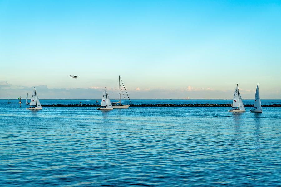 Water Photograph - The Harbor by Ric Schafer Water Photograph - The Harbor by Ric Schafer