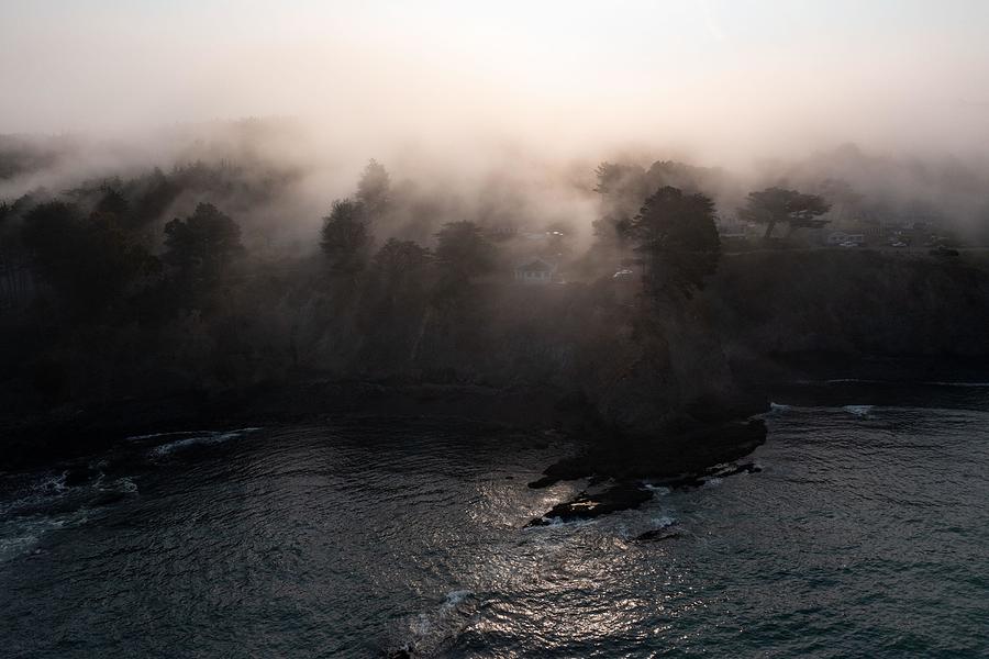 Nature Photograph - The Marine Layer Is Propelled #3 by Ethan Daniels
