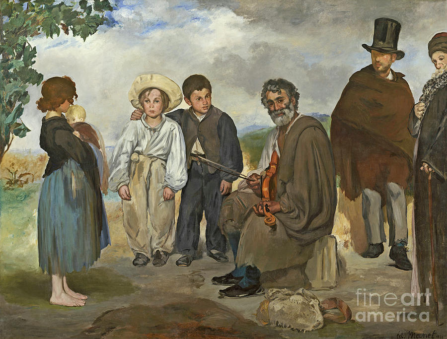 The Old Musician, 1862 Painting by Edouard Manet