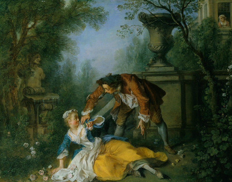 The Servant Justified #3 Painting by Nicolas Lancret