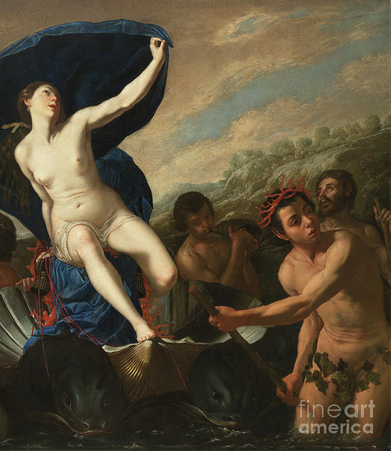 The Triumph Of Galatea Painting by Artemisia Gentileschi