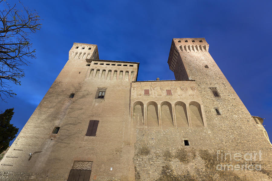 The Vignola castle, Vignola, Emilia Romagna, Italy Photograph by ...