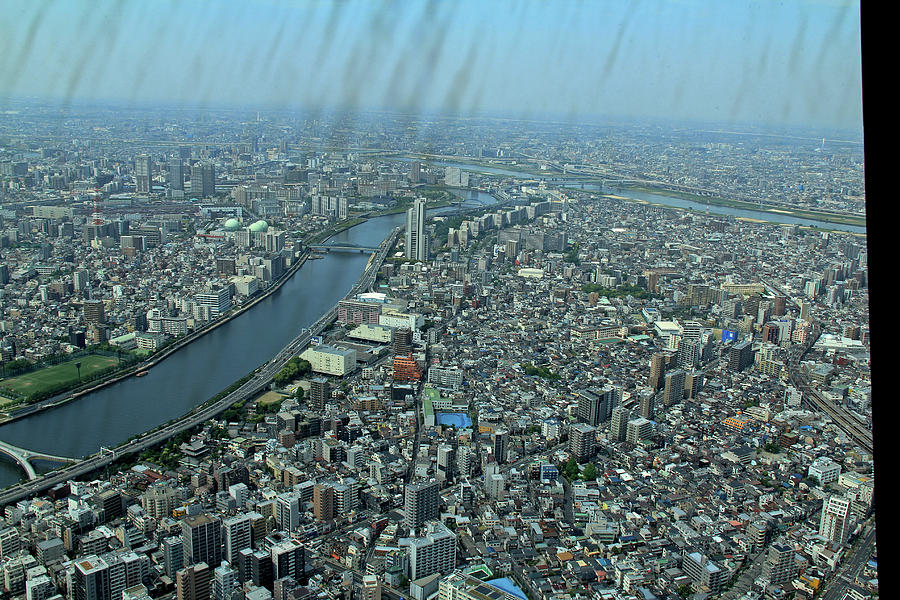 Tokyo - View from Skytree #4 Photograph by Richard Krebs
