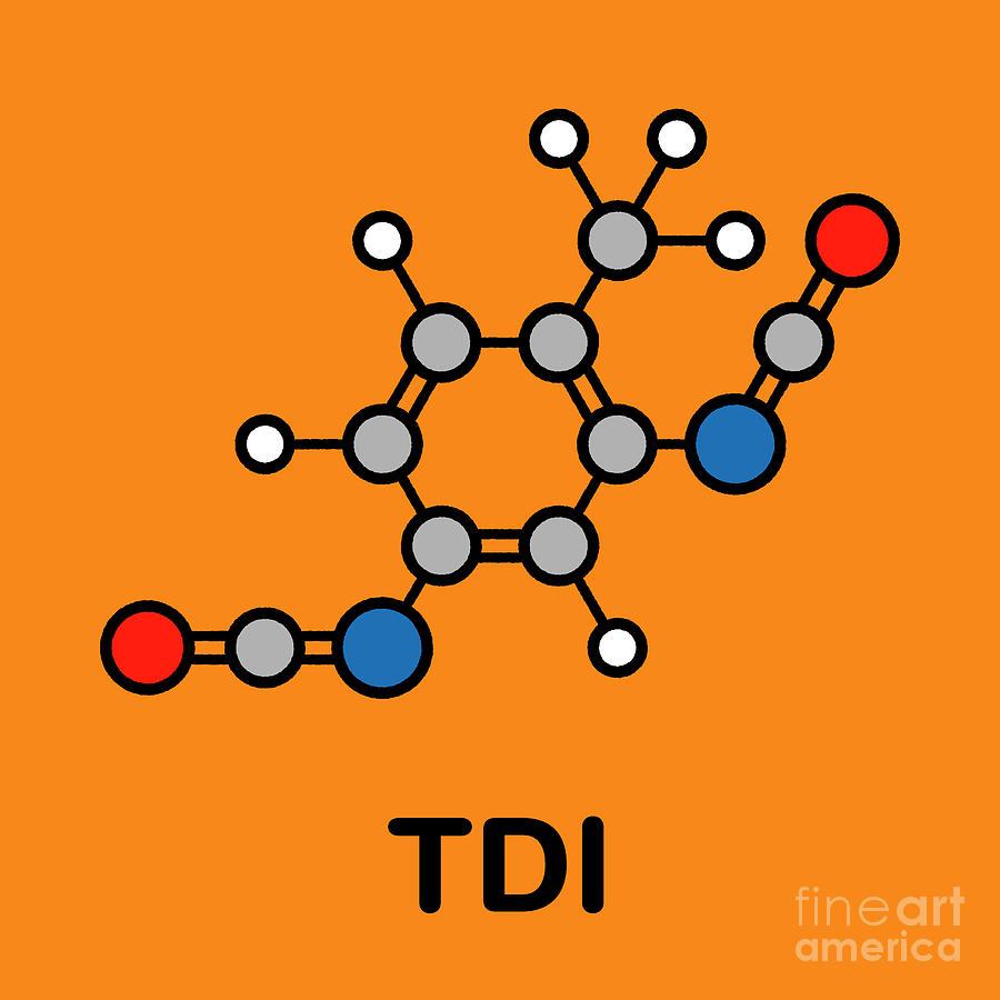 Toluene Diisocyanate Molecule Photograph By Molekuulscience Photo Library Fine Art America 9037