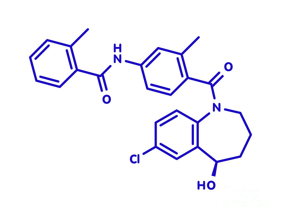 Tolvaptan Hyponatremia Drug Molecule Photograph by Molekuul/science ...