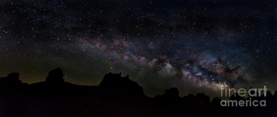 Trona Pinnacles Milky Way #3 Photograph by Mark Jackson