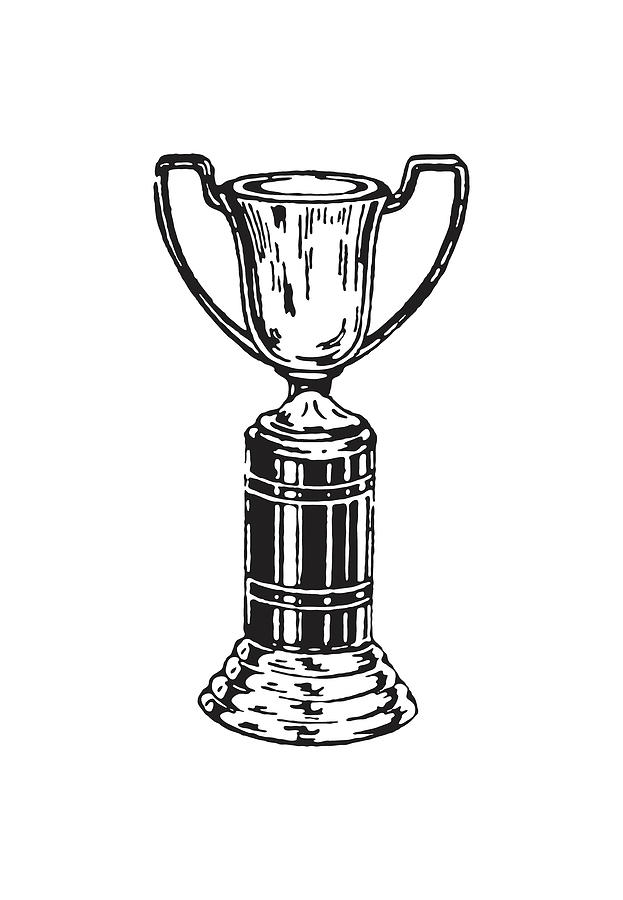 Trophy Cup Drawing by CSA Images | Fine Art America