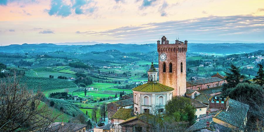 Tuscany, San Miniato, Italy #3 Digital Art by Stefano Coltelli