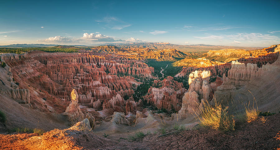 United States, Utah, Bryce Canyon National Park, Colorado Plateau, Bryce Canyon National Park At Sunset #3 Digital Art by Chiara Salvadori