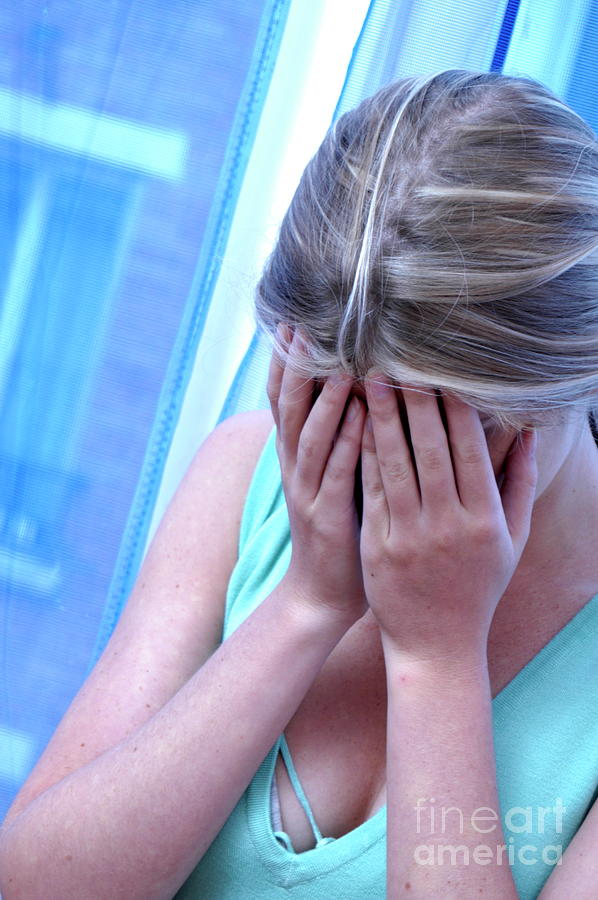 Upset Woman #3 Photograph by Science Photo Library Upset Woman #3 Photograph by Science Photo Library