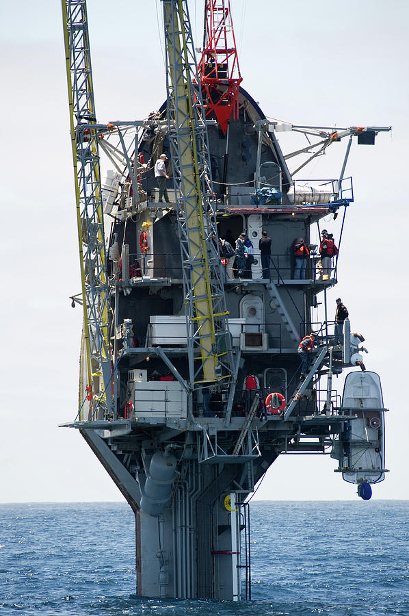 Us Navys Floating Instrument Platform #3 Photograph by Science Source