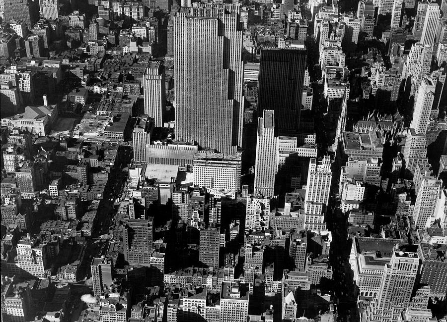 New York City Photograph - US States by Margaret Bourke-White
