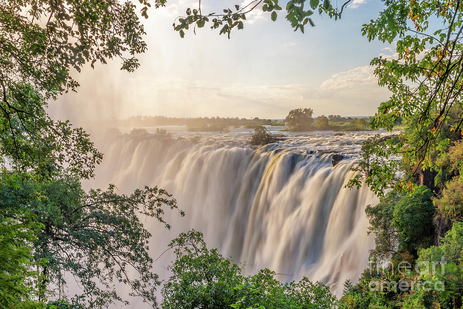 Victoria falls, Africa Photograph by Delphimages Photo Creations