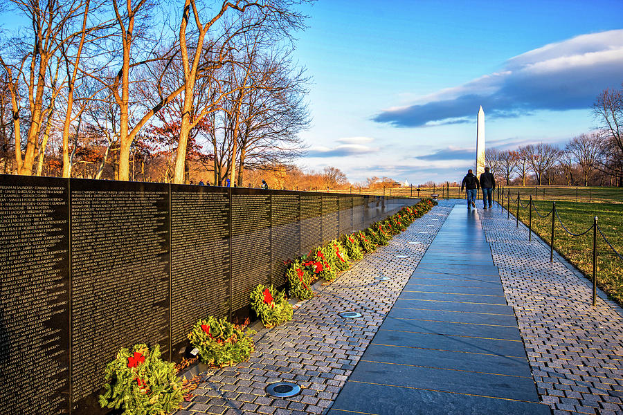 Vietnam Veterans Memorial #3 Photograph by Bill Howard