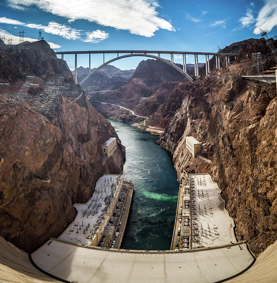 Wandering Around Hoover Dam On Lake Mead In Nevada And Arizona #3 Photograph by Alex Grichenko