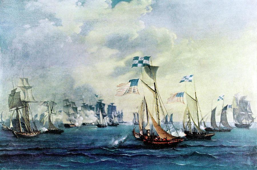 War Of 1812, Battle Of Lake Erie, 1813 #3 Photograph by Science Source
