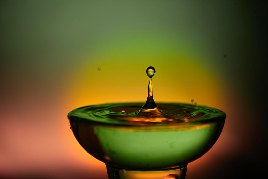 Water Drop #3 Photograph by Vladislav Danilov