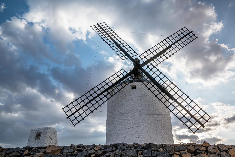 Summer Photograph - Windmills Of Don Quijote In La Mancha_spain #3 by Cavan Images