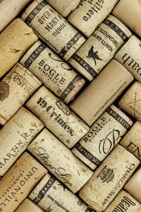 wine cork background
