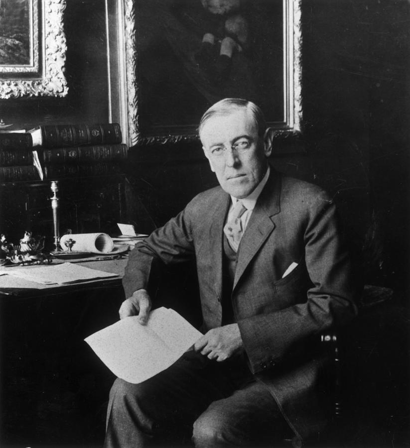 Woodrow Wilson #3 Photograph by Hulton Archive