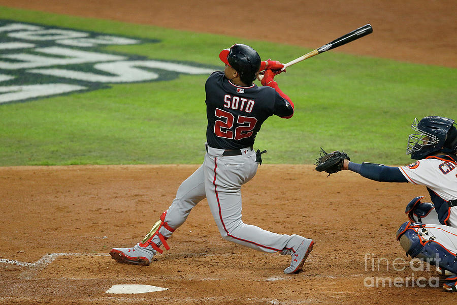 World Series - Washington Nationals V 3 Photograph by Bob Levey World Series - Washington Nationals V 3 Photograph by Bob Levey