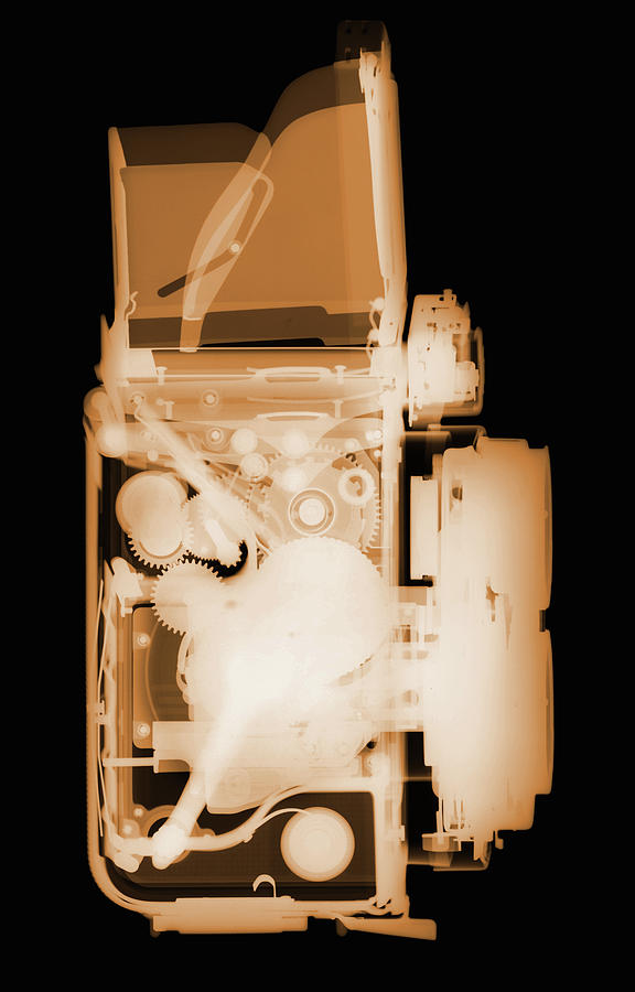 X-ray Of Camera #3 Photograph by Ted M. Kinsman