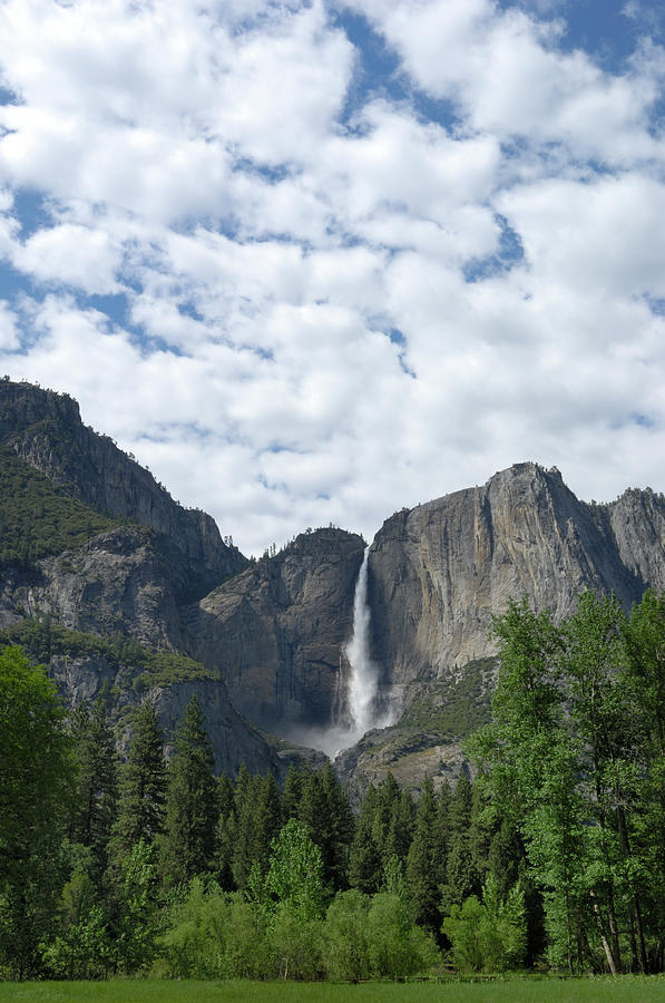 Yosemite Fall In The Spring #3 Photograph by Gomezdavid