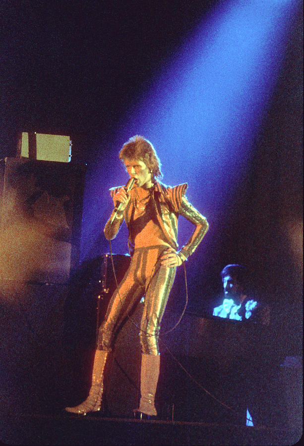 Ziggy Stardust Era Bowie In La #3 Photograph by Michael Ochs Archives