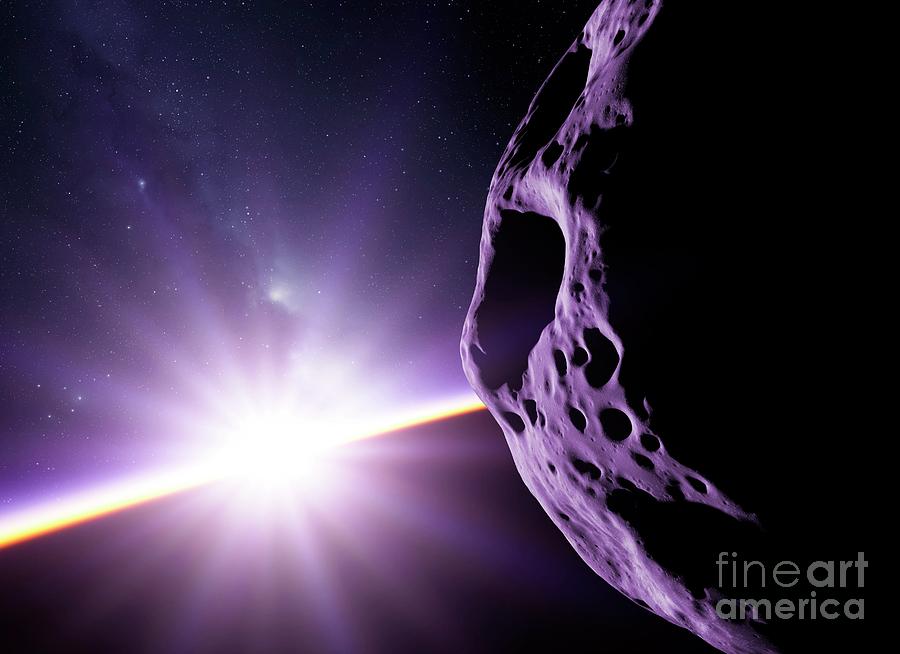 Asteroid Approaching Earth #30 Photograph by Detlev Van Ravenswaay/science Photo Library