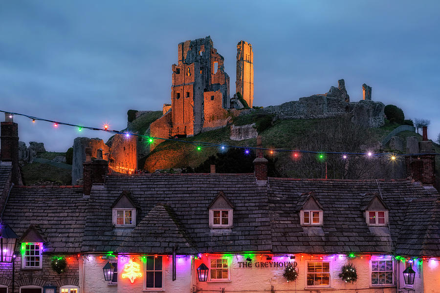 Christmas Photograph - Corfe Castle - England #30 by Joana Kruse