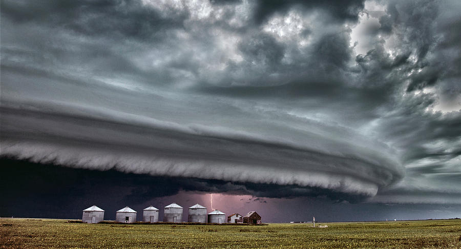 Prairie Storm Clouds Canada #30 Photograph by Mark Duffy